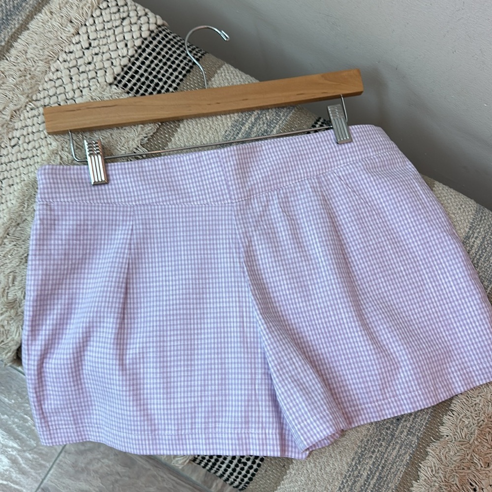 FREE PEOPLE NWT big dreams skort/skirt gingham - Picture 3 of 4